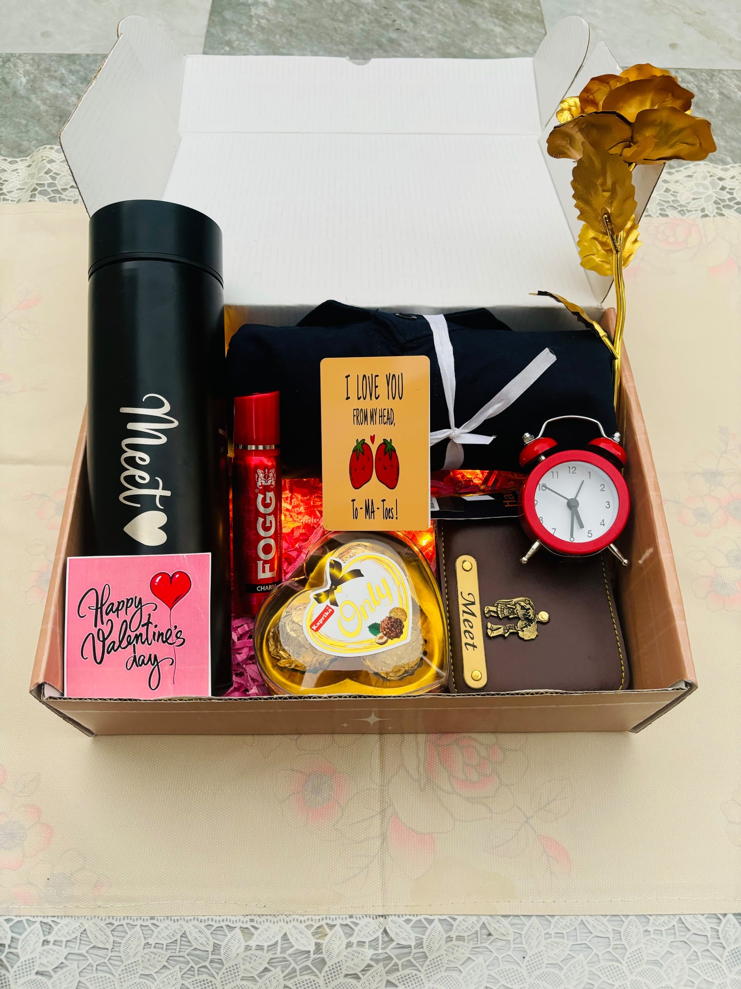 Valentine's Hamper With Shirt